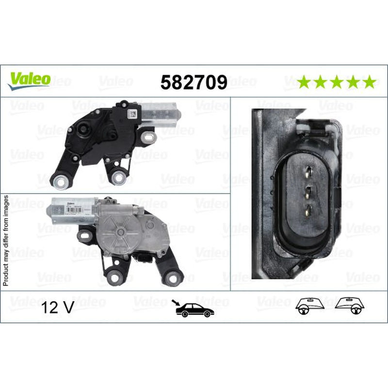 Valeo Front/Rear Wiper Motor Rear 582709