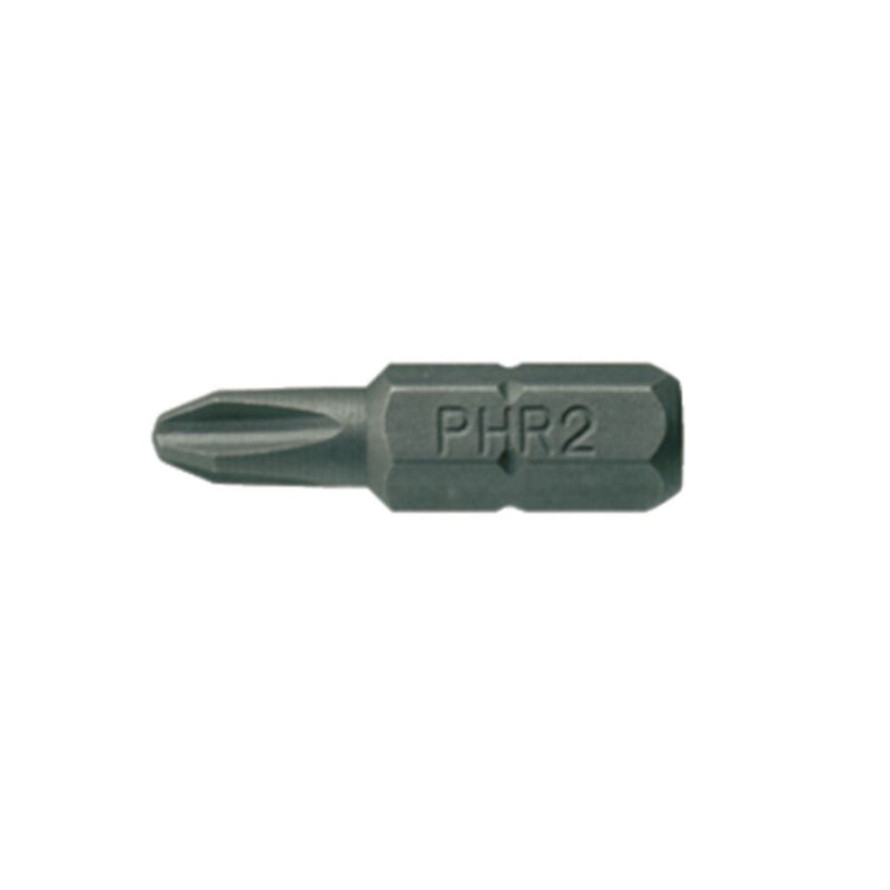 Teng Tools Bits 1/4" PH2G 25mm - Pack of 10