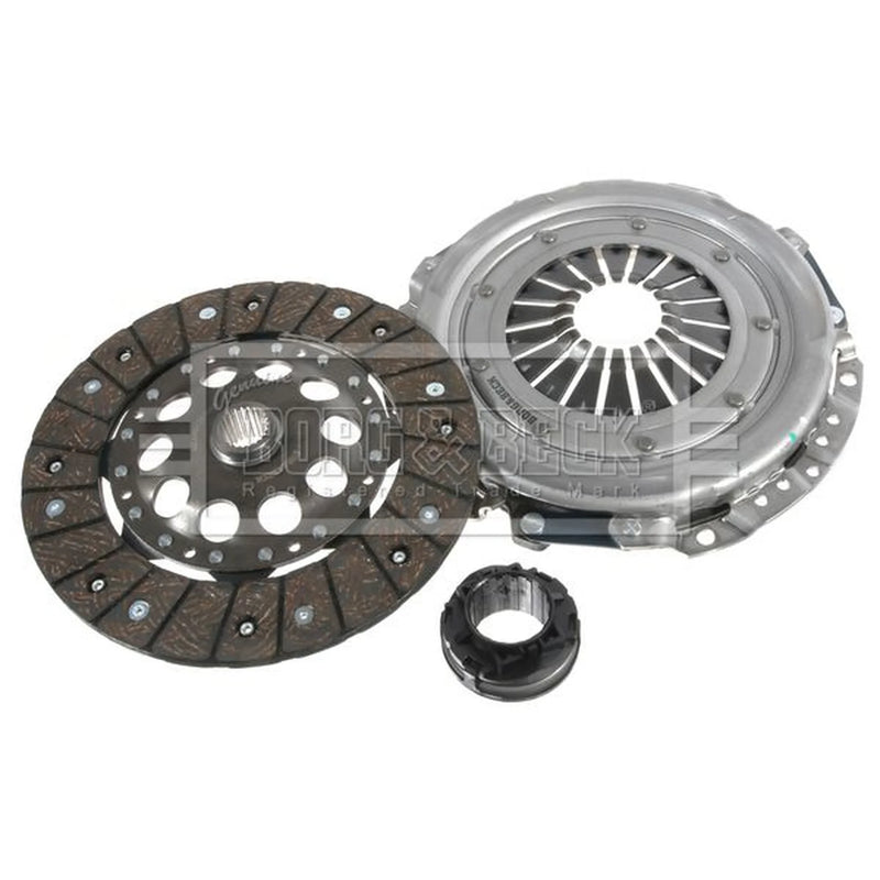 Borg & Beck Clutch Kit Set 3pc 228mm HK7858