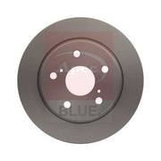Apec 2 x Solid Rear Brake Discs SDK6125