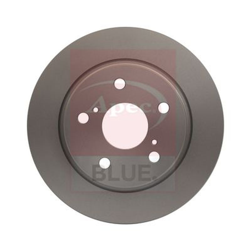Apec 2 x Solid Rear Brake Discs SDK6125