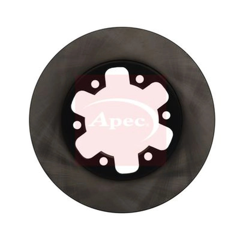 Apec 2 x Solid Rear Brake Discs DSK3172