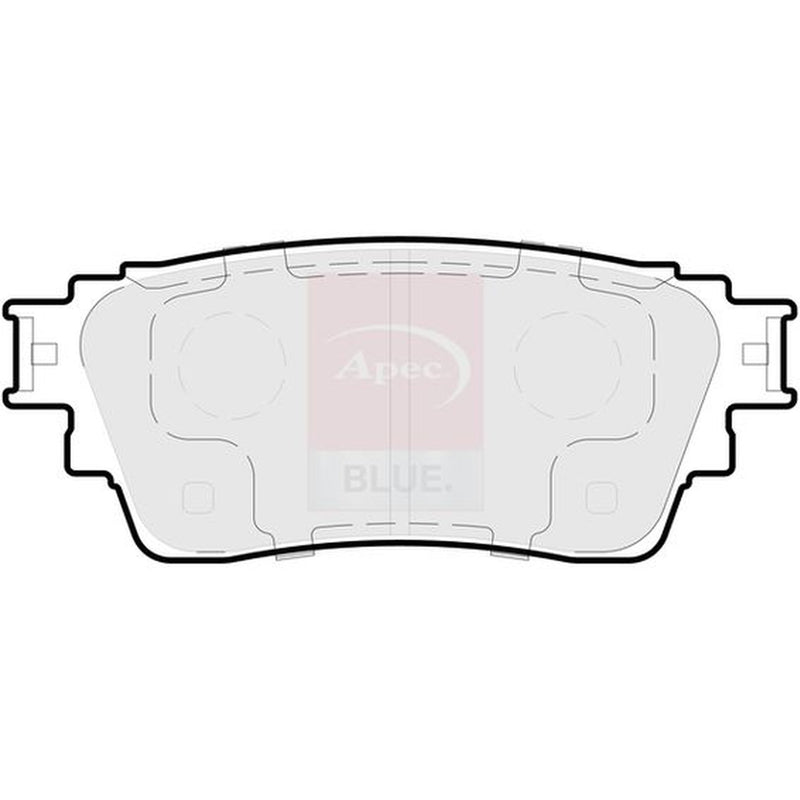 Apec Rear Brake Pad Set PD3933