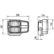 Hella Headlight Headlamp LED Right 1EE 996 374-021