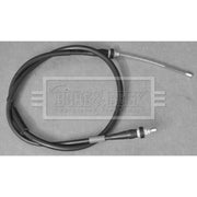 Borg & Beck Handbrake Cable Left Rear BKB3671