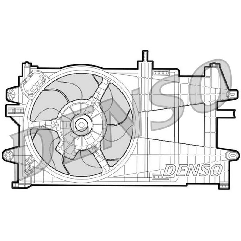Denso Engine Cooling Fan DER09033