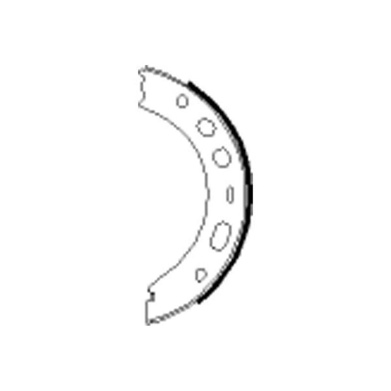 Textar Parking Brake Shoe Set 91063500