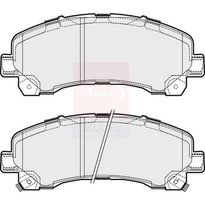 Apec Front Brake Pad Set PD3342