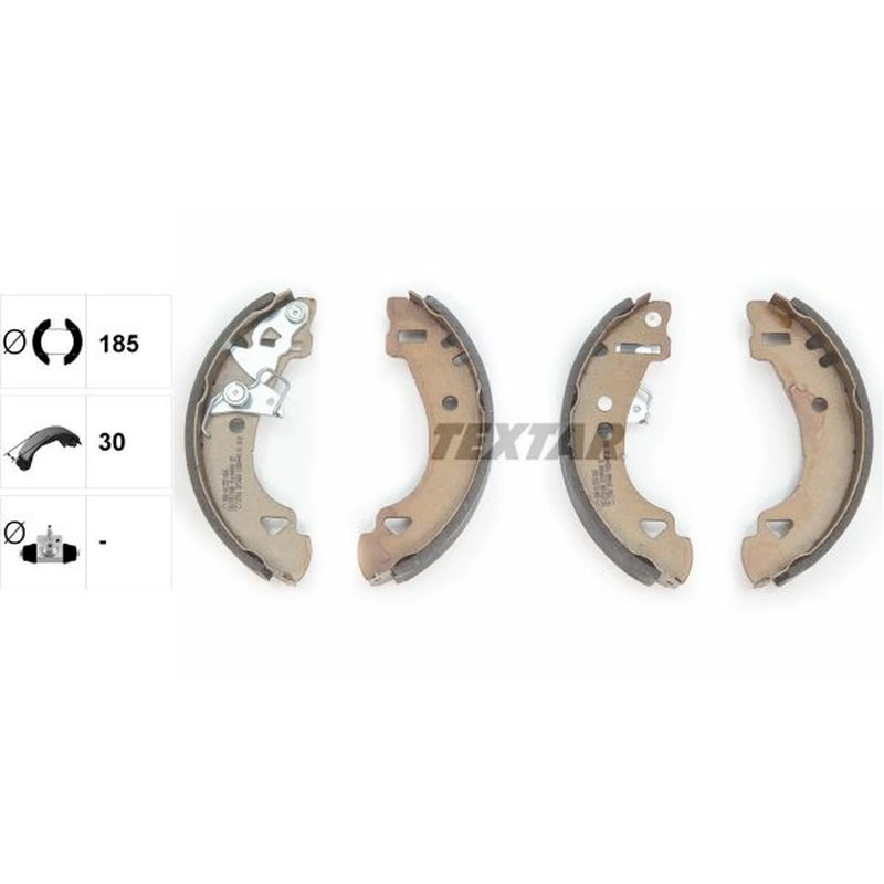 Textar Brake Shoe Set Axle Kit 91048400
