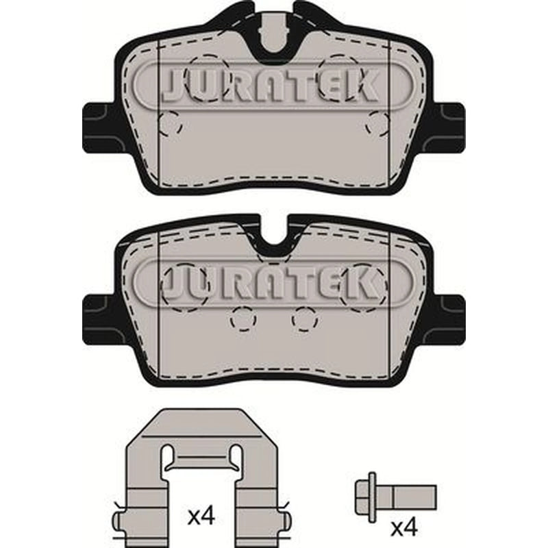 Juratek Rear Brake Pad Set JCP8595