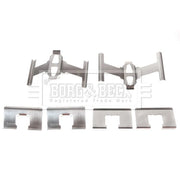 Borg & Beck Brake Pad Accessory Fitting Kit Rear BBK1400