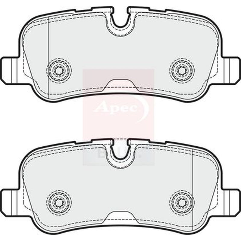 Apec Rear Brake Pad Set PD3265
