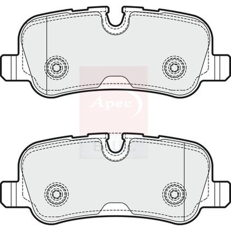 Apec Rear Brake Pad Set PD3265