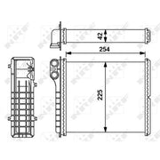 NRF Heater Matrix Core Heat Exchanger 54239