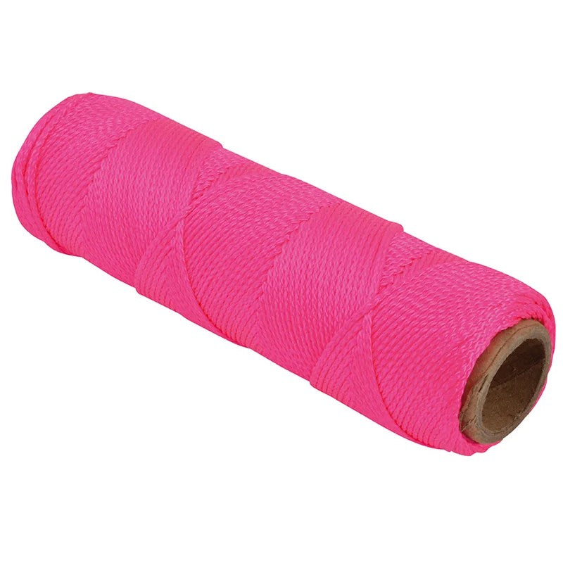 Marshalltown M631 Mason's Line 76.2m (250ft) Fluorescent Pink - M631