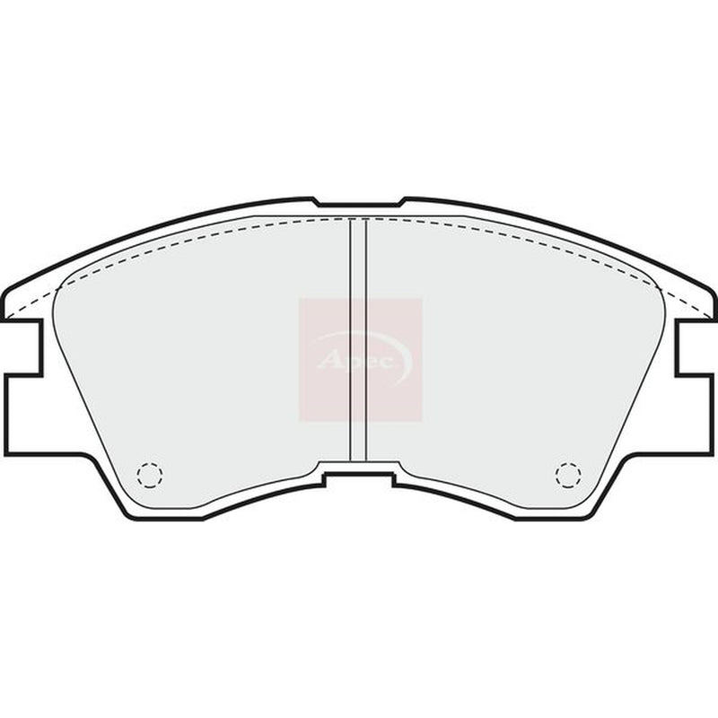 Apec Front Brake Pad Set PAD602