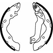 Textar Brake Shoe Set Axle Kit 91059500