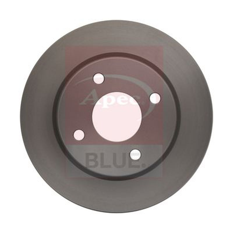 Apec 2 x Solid Front Brake Discs SDK6043