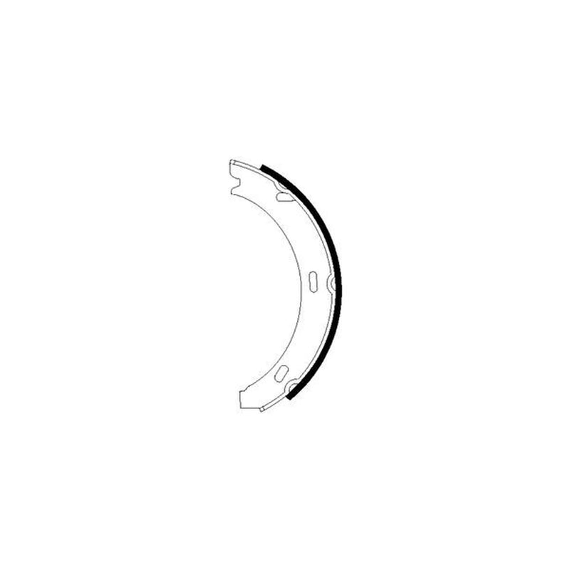 Textar Parking Brake Shoe Set 91060800