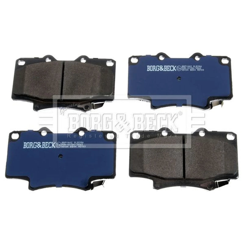 Borg & Beck 4 x Front Brake Pad Set BBP1442