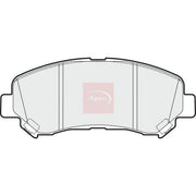 Apec Front Brake Pad Set PAD1621