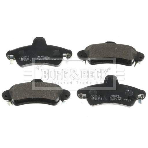 Borg & Beck 4 x Rear Brake Pad Set BBP1934