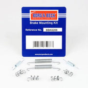 Borg & Beck Parking Brake Shoe Accessory Kit Rear BBK6209