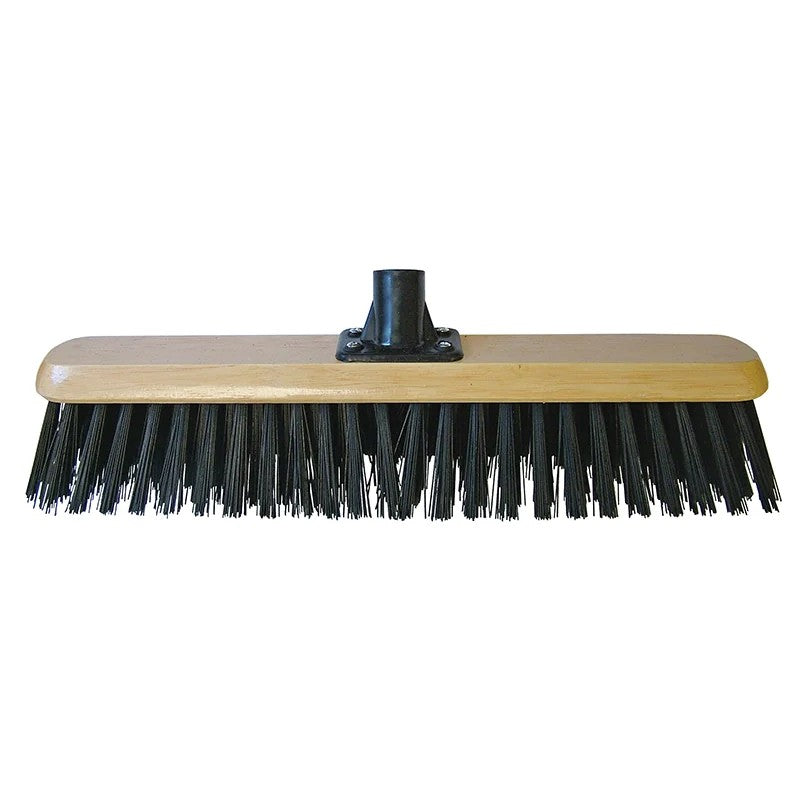 Faithfull PVC Platform Broom Head 450mm (18in) Threaded Socket - FAIBRPVC18R