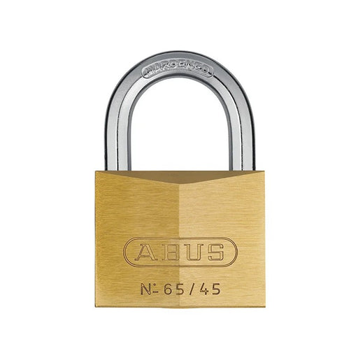 ABUS Mechanical 65/45mm Brass Padlock Keyed Alike 454 - 10003902-01