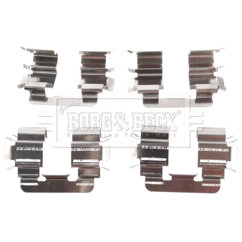 Borg & Beck Brake Pad Accessory Fitting Kit Front BBK1453