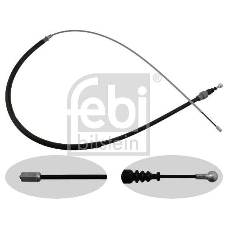Febi Handbrake Cable Left Rear 24412