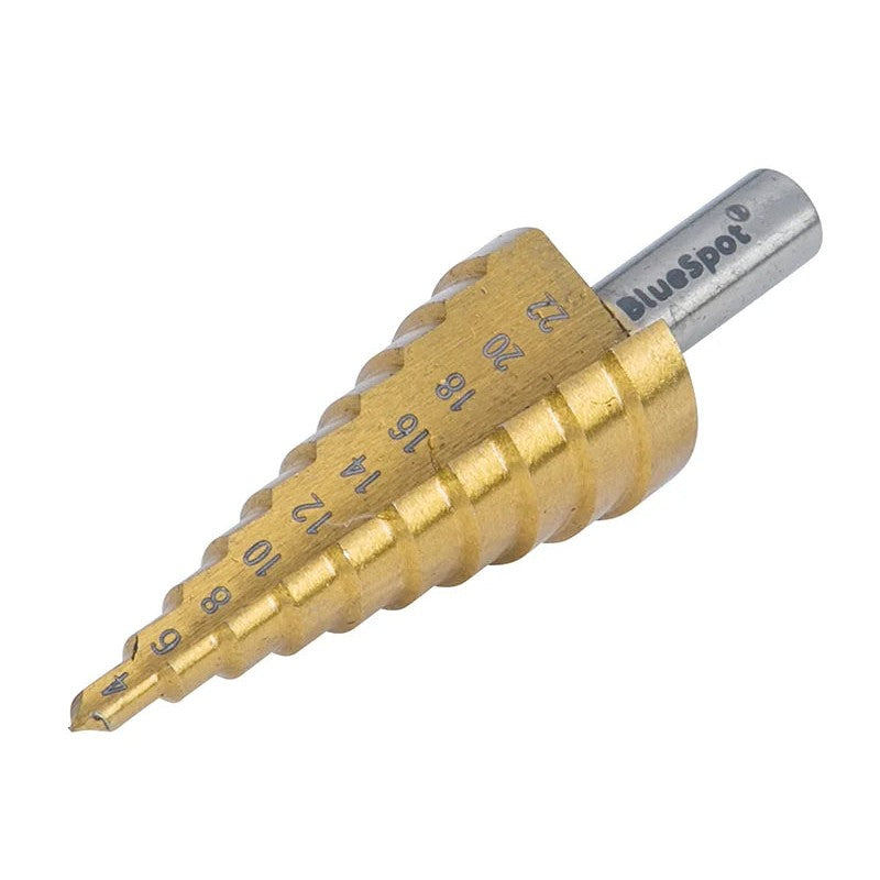 BlueSpot Tools HSS Step Drill 4 22-42mm