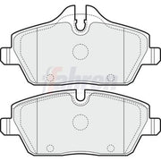 Fahren Front Brake Pad Set FBP3266