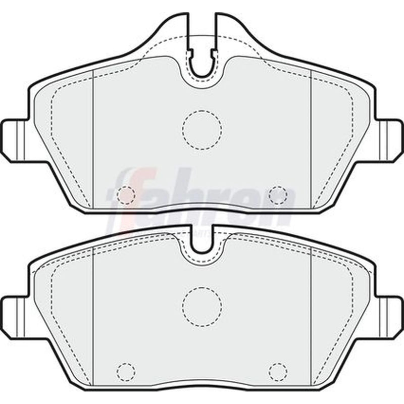 Fahren Front Brake Pad Set FBP3266