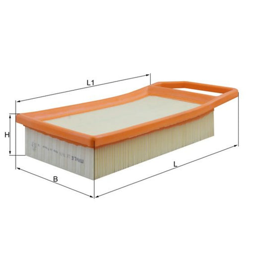Mahle Engine Air Filter LX 1619