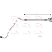 Apec Brake Hydraulic Hose Line Rear Left HOS3881