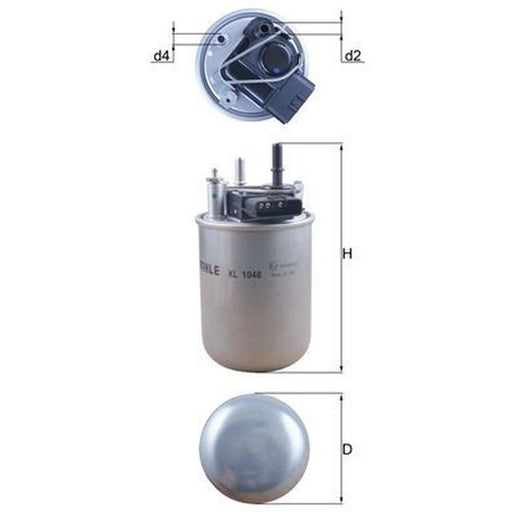 Mahle Fuel Filter Element KL 1048