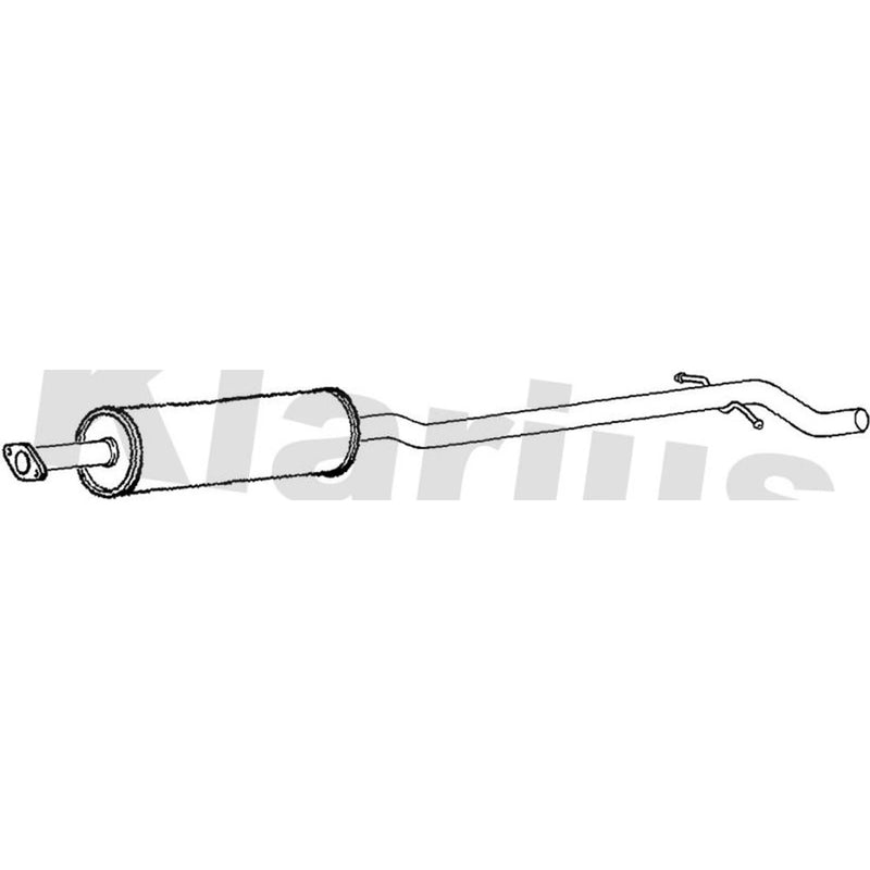 Klarius Box With Centre Pipe Centre VO387K