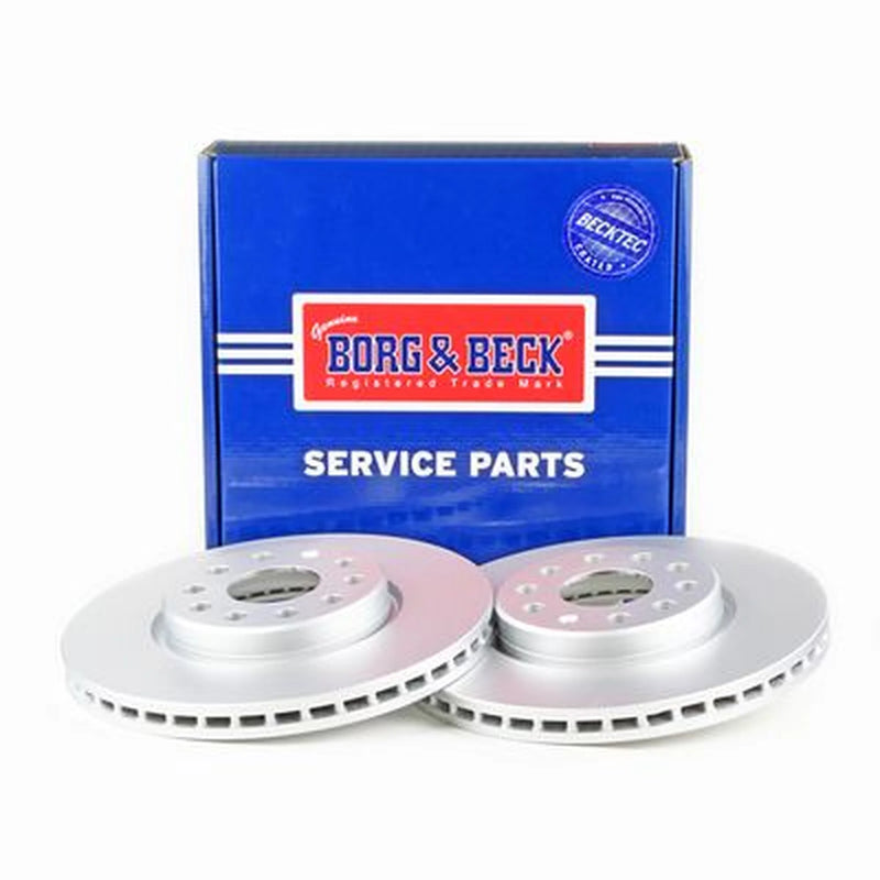 Borg & Beck 2 x Vented Front Brake Discs BBD5643