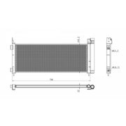 NRF Air Conditioning Condenser 350495