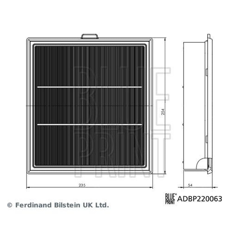 Blue Print Engine Air Filter ADBP220063