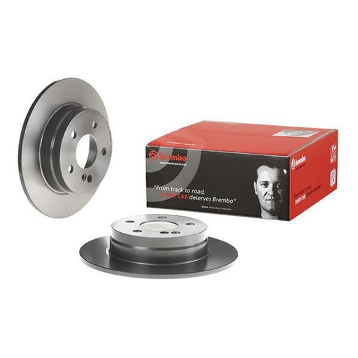 Brembo 2 x Solid Rear Brake Discs 08.A737.11