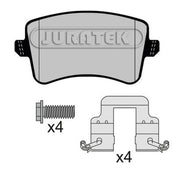 Juratek Rear Brake Pad Set JCP8149