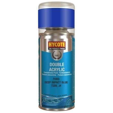 2x Hycote Aerosol Paint for FORD Deep Impact Blue 150ml Hycote  - Town Parts