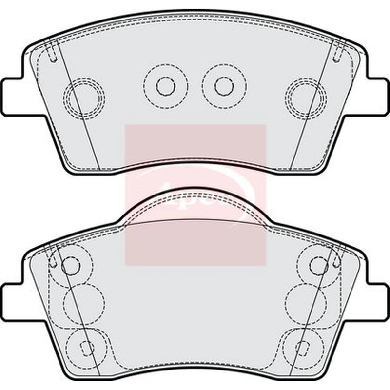 Apec Front Brake Pad Set PAD2301