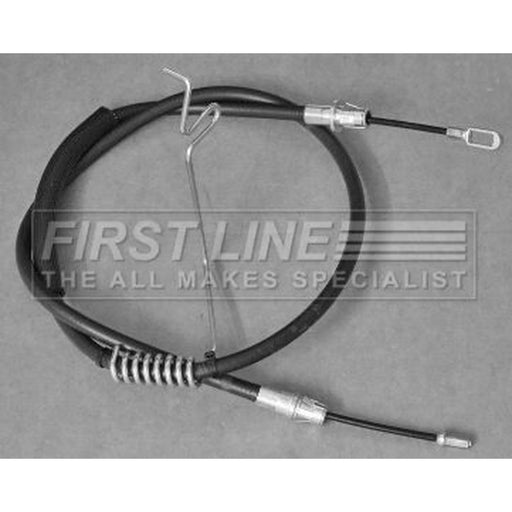 First Line Handbrake Cable Left Rear FKB3363