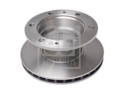 Febi 2 x Brake Disc Set Internally Vented Rear