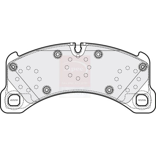 Apec Front Brake Pad Set PAD2203B