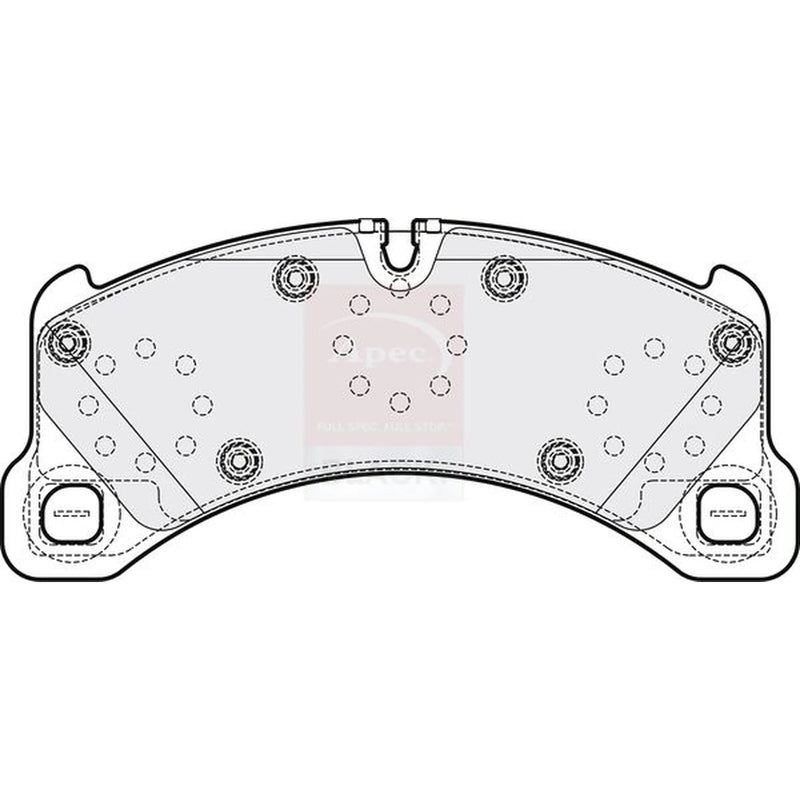 Apec Front Brake Pad Set PAD2203B
