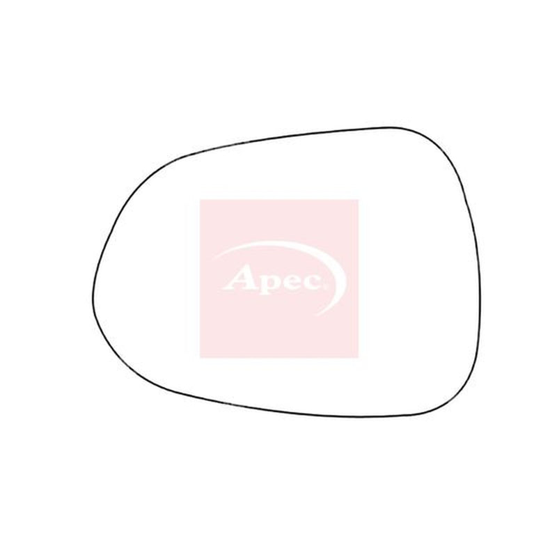 Apec Exterior Wing Mirror Glass Left AMS2723